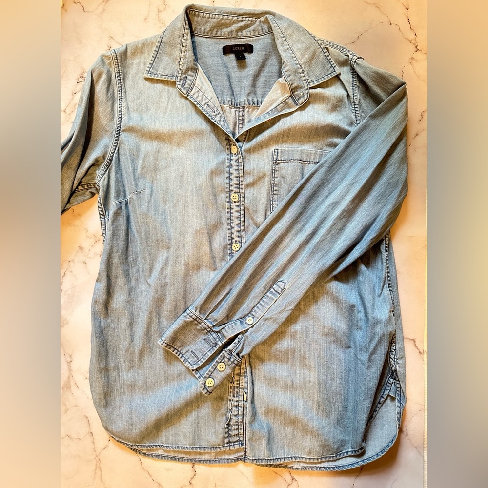 Classic Fit J. Crew Chambray Shirt